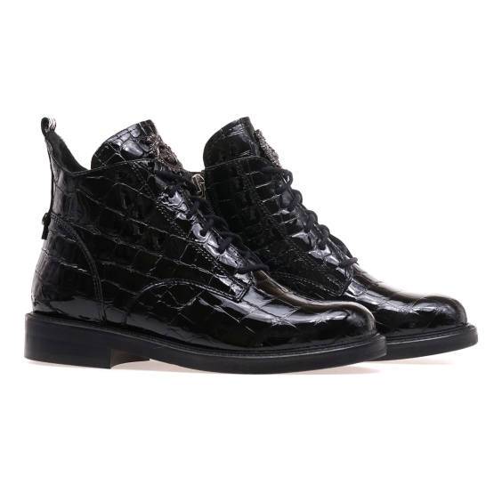 Черевики NESSI 62819-OW/BLACK LAK