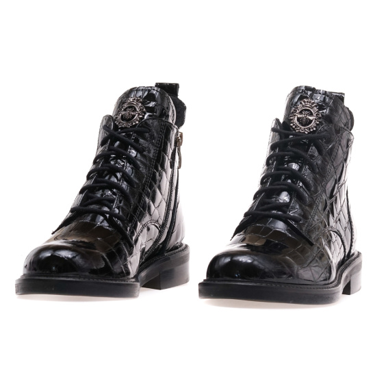 Черевики NESSI 62819-OW/BLACK LAK