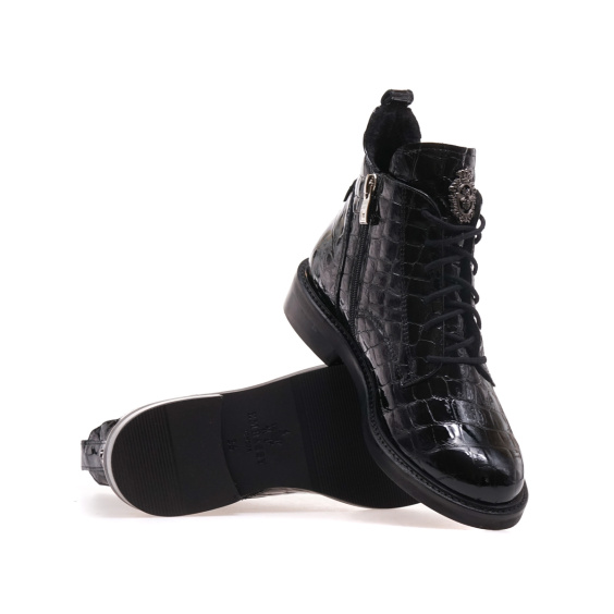 Черевики NESSI 62819-OW/BLACK LAK