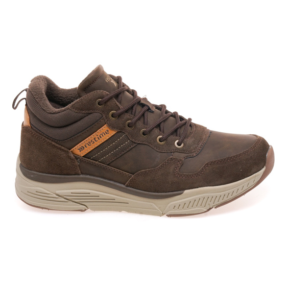Черевики комфорт RESTIME RMZ24237/BROWN