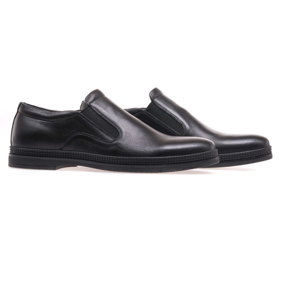 Туфлі комфорт IKOS 1358-1/BLACK LEATHER