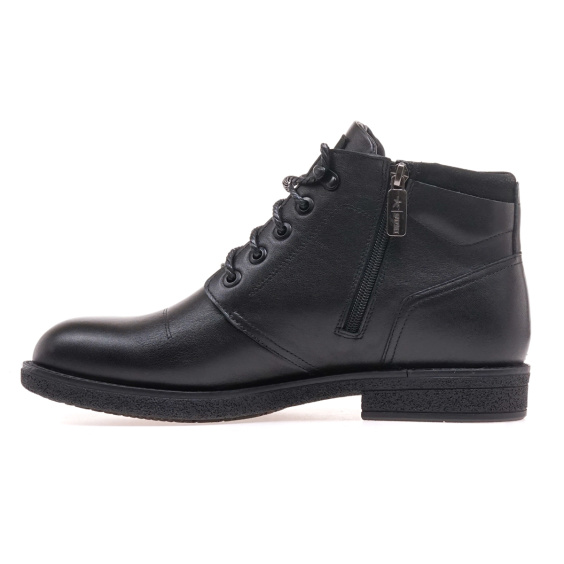 Черевики комфорт IKOS 3763-1S/BLACK LEATHER