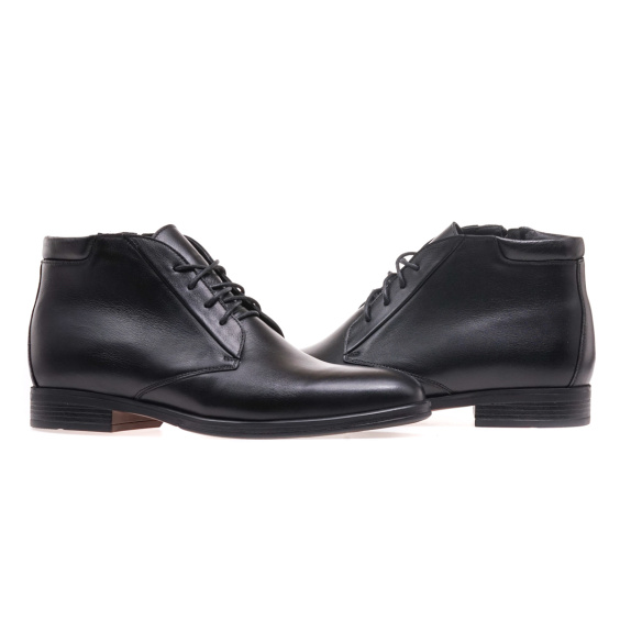 Черевики комфорт IKOS 2655-1S/BLACK LEATHER