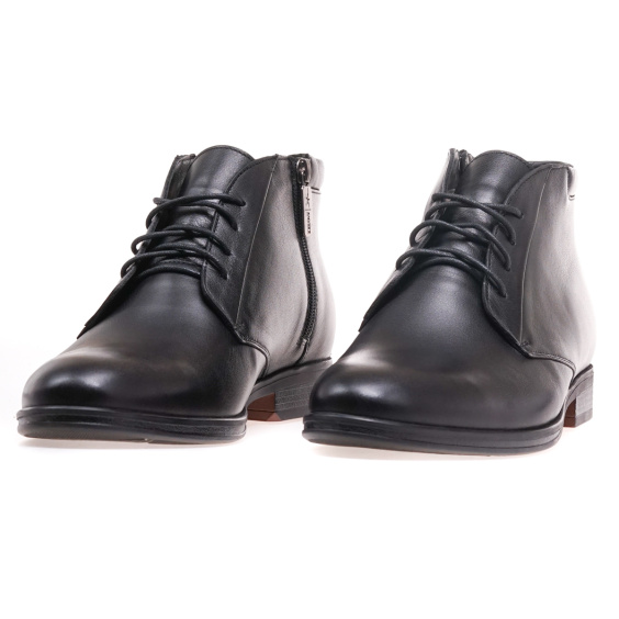 Черевики комфорт IKOS 2655-1S/BLACK LEATHER