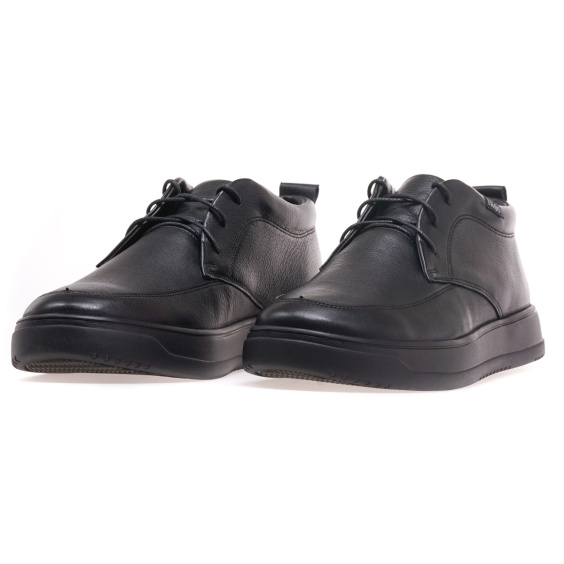 Черевики комфорт IKOS 384-1B/BLACK LEATHER
