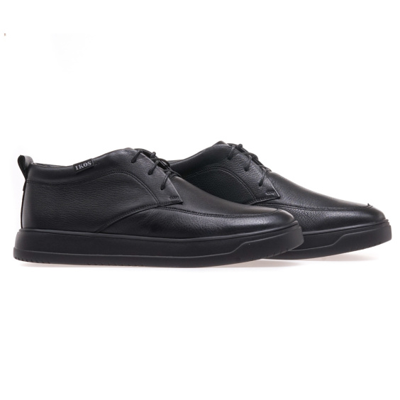 Черевики комфорт IKOS 384-1B/BLACK LEATHER