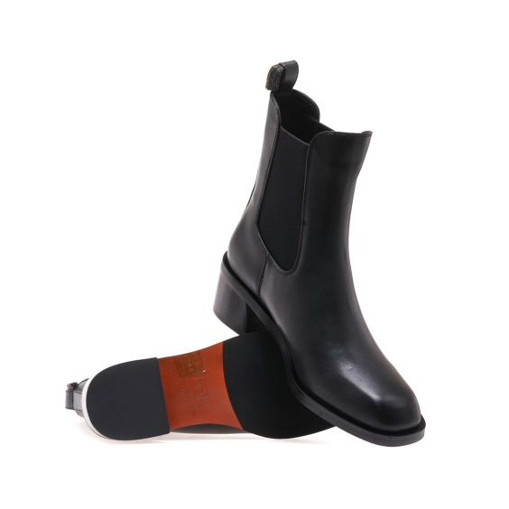 Черевики INCI 8L-25100SR-0610-1/BLACK LEATHE