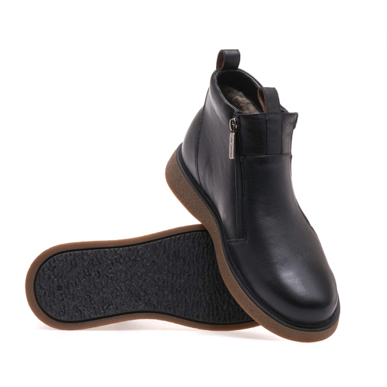 Черевики комфорт IKOS 365-1S-OW/BLACK LEATHER
