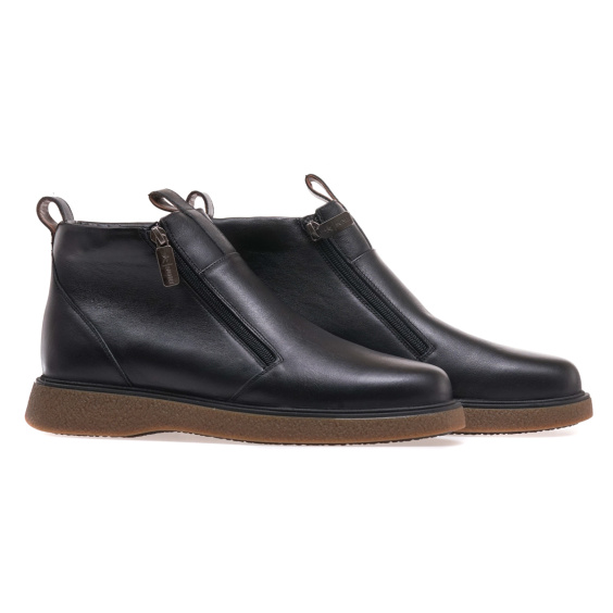 Черевики комфорт IKOS 365-1S-OW/BLACK LEATHER