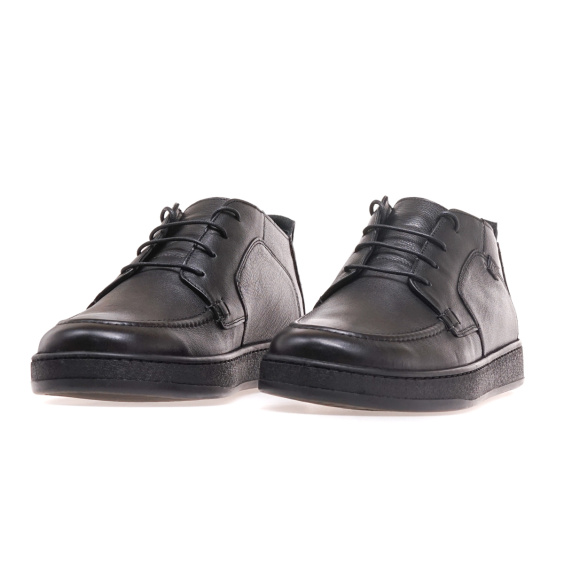 Черевики комфорт IKOS 379-1B/BLACK/LEATHER
