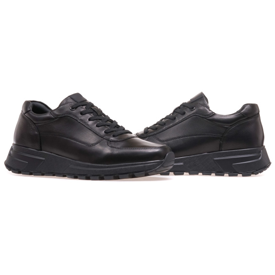 Кросівки ANEMONE AQ58831D-252/BLACK LEATHER