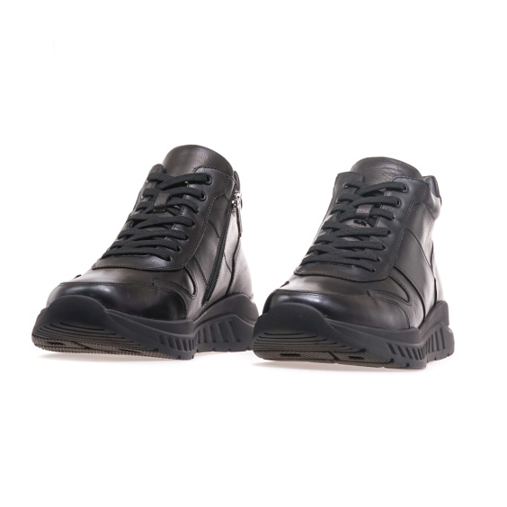 Черевики комфорт ANEMONE AQ52108M-254/BLACK LEATHER