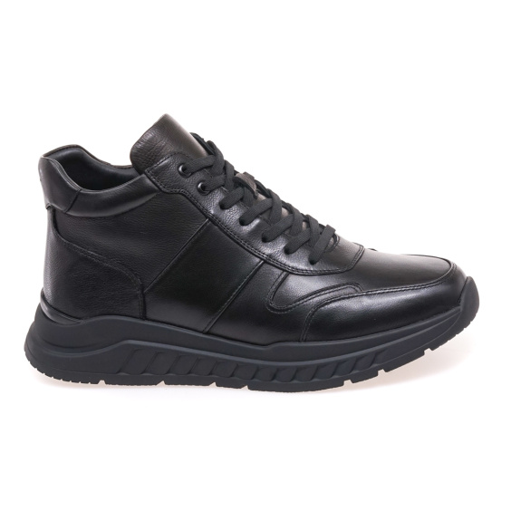 Черевики комфорт ANEMONE AQ52108M-254/BLACK LEATHER