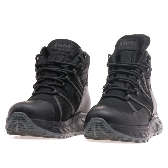 Черевики комфорт IKOS 531-1M/BLACK LEATHER