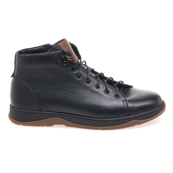 Черевики комфорт IKOS 399-1S/BLACK LEATHER
