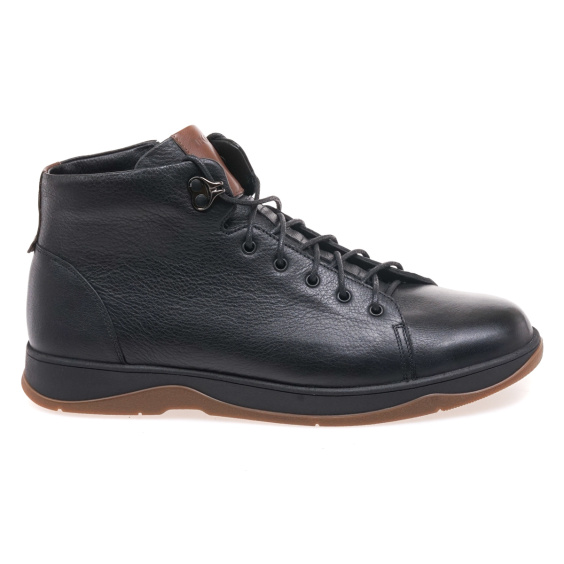 Черевики комфорт IKOS 399-1S/BLACK LEATHER