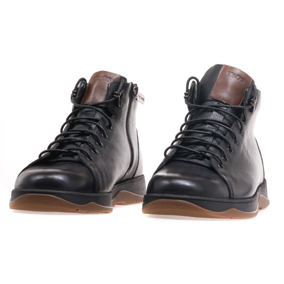 Черевики комфорт IKOS 399-1S/BLACK LEATHER
