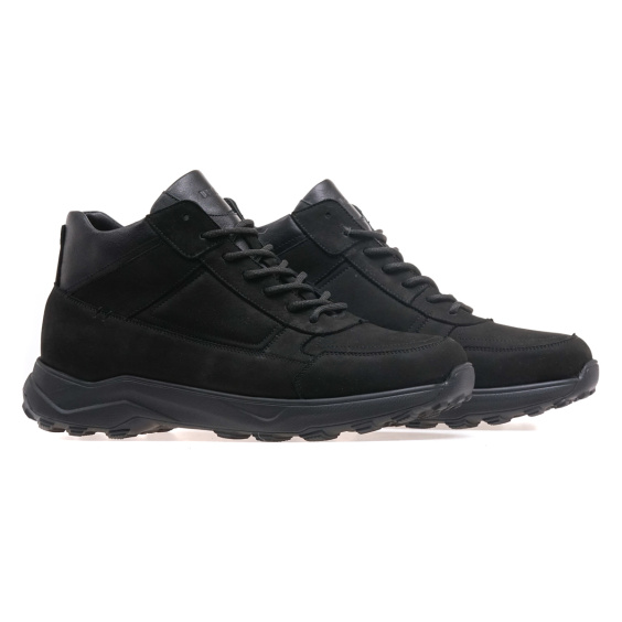 Черевики комфорт IKOS 377-7S/BLACK NUBUK