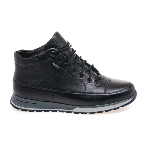 Черевики комфорт IKOS 376-1S/BLACK LEATHER