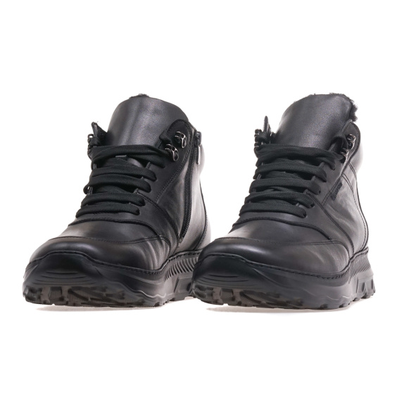 Черевики комфорт STEPTER 8829-75-ST/BLACK LEATHER