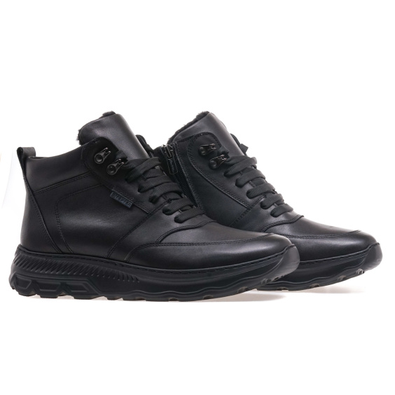 Черевики комфорт STEPTER 8829-75-ST/BLACK LEATHER