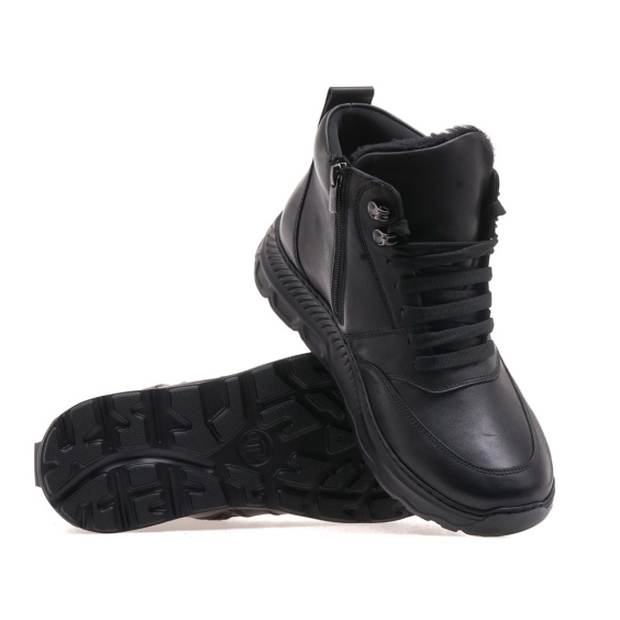 Черевики комфорт STEPTER 8829-75-ST/BLACK LEATHER