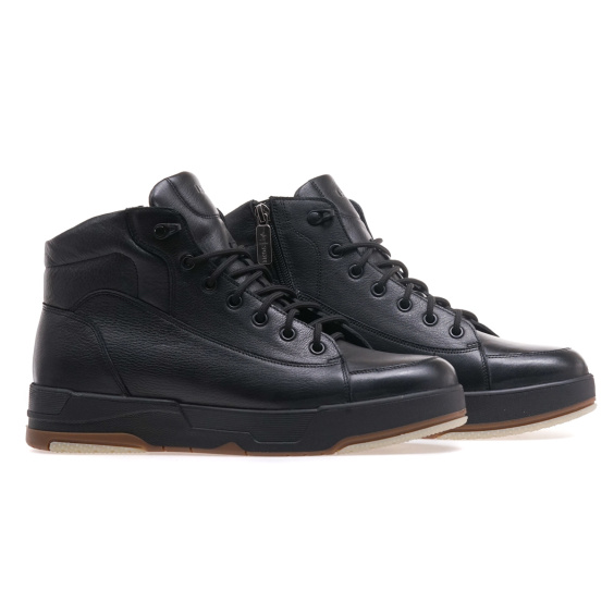 Черевики комфорт IKOS 396-1S/BLACK LEATHER