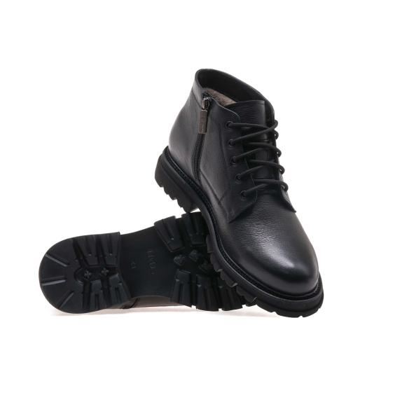 Черевики комфорт IKOS 806-1S/BLACK LEATHER