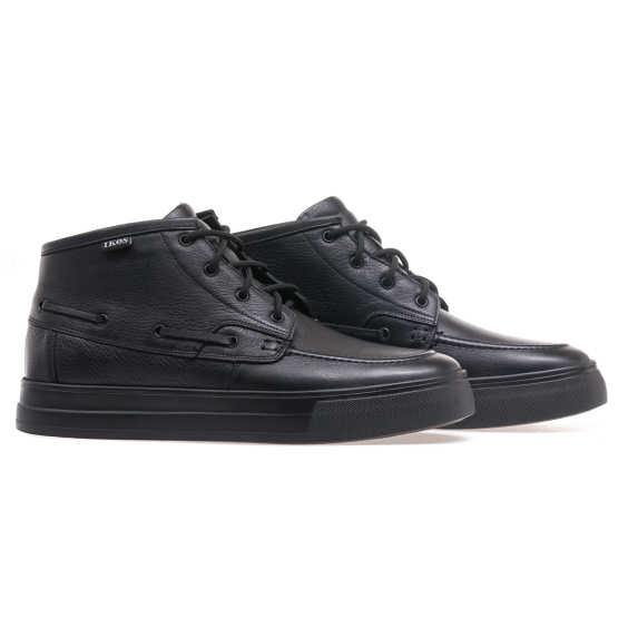 Черевики комфорт IKOS 385-1S/BLACK LEATHER