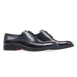 IKOS 473-9/BLACK+RED LEATHER