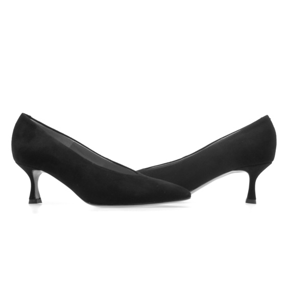 Туфлі BRAVO MODA 0403/CZARNY ZAMSZ
