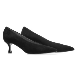 BRAVO MODA 0403/CZARNY ZAMSZ