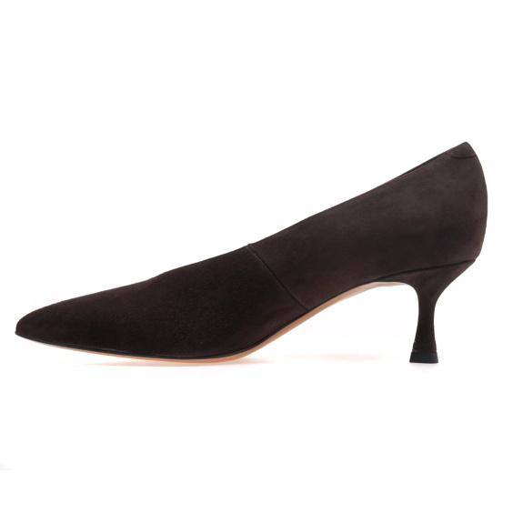 Туфлі BRAVO MODA 0403/BRAZ CIEMNY ZAMSZ
