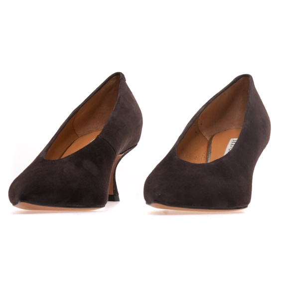 Туфлі BRAVO MODA 0403/BRAZ CIEMNY ZAMSZ