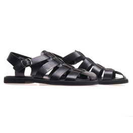ANEMONE KB616E-3-P1/BLACK LEATHER