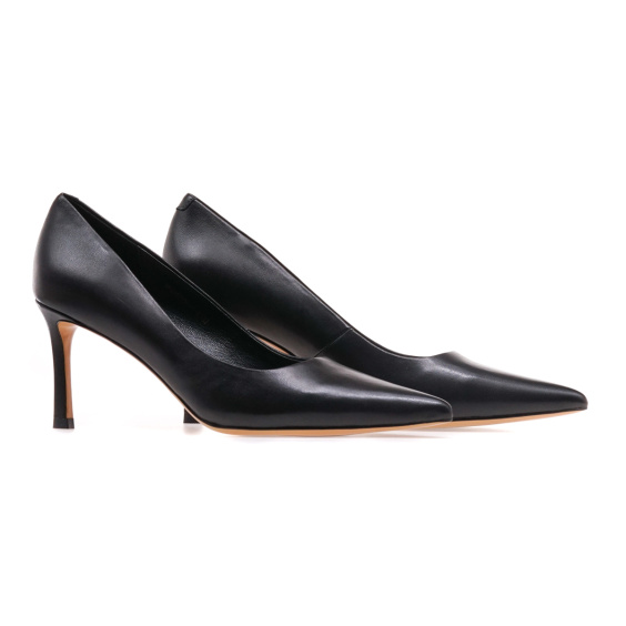 Туфлі човники INCI HS625175A-1-1/BLACK LEATHER