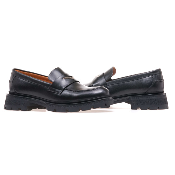 Лофери ANEMONE PY6258A-10A/BLACK LEATHER