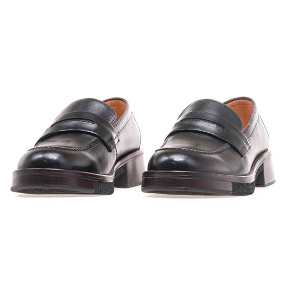 Лофери ANEMONE PY6866CA-50A/BLACK LEATHER