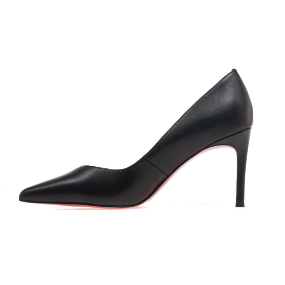 Туфлі човники INCI JM426A-5-3/BLACK LEATHER
