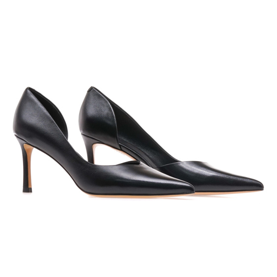 Туфлі човники INCI HS625175A-11-1/BLACK LEATHER