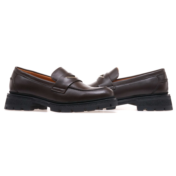 Лофери ANEMONE PY6258A-10G2/BROWN LEATHER