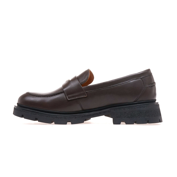Лофери ANEMONE PY6258A-10G2/BROWN LEATHER