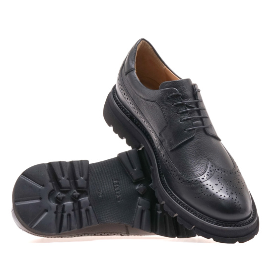 Туфлі комфорт IKOS 2020-1/BLACK LEATHER