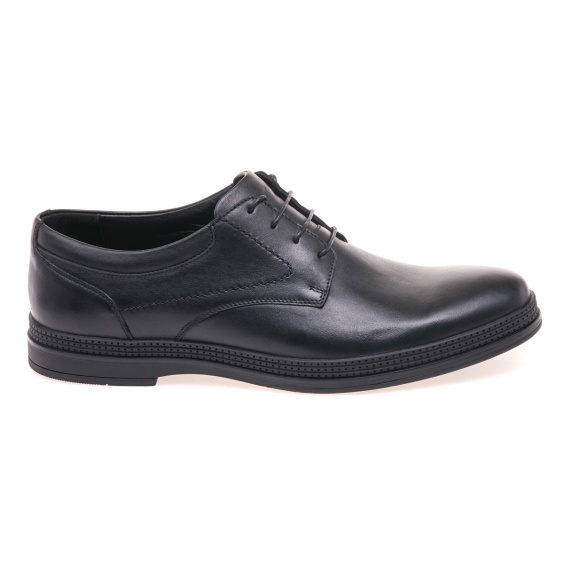 Туфлі комфорт IKOS 604-1/BLACK LEATHER