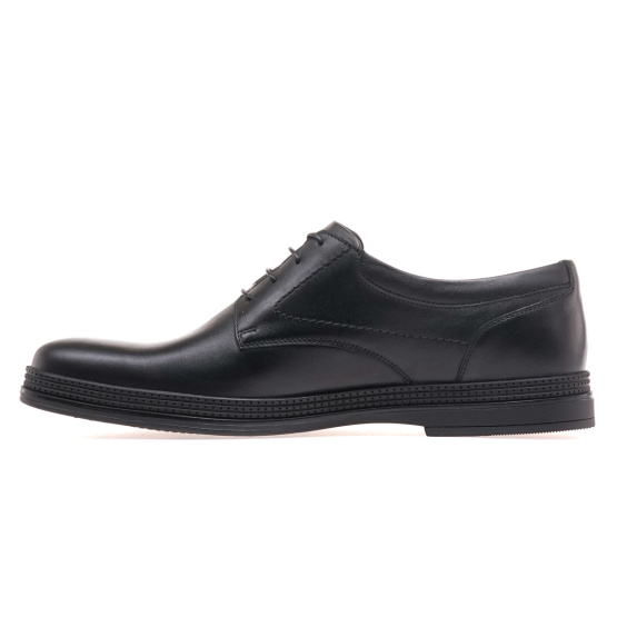 Туфлі комфорт IKOS 604-1/BLACK LEATHER