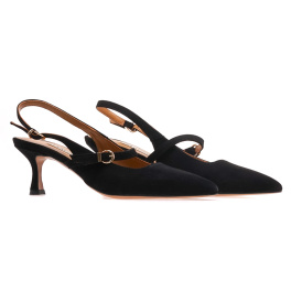 BRAVO MODA 0342/CZARNY ZAMSZ