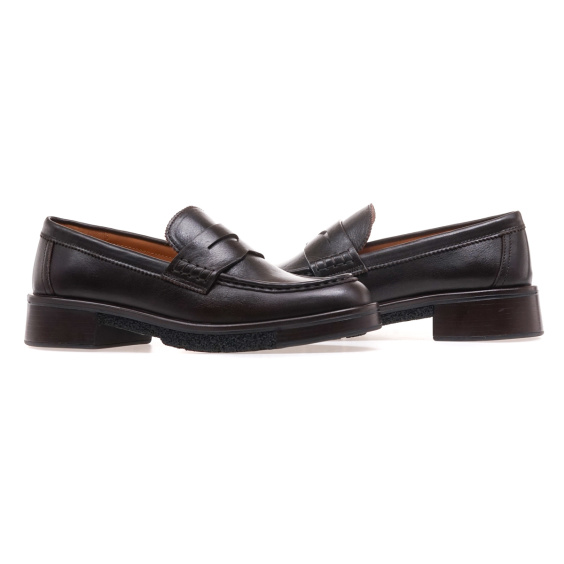 Лофери ANEMONE PY6866BA-32G4/BROWN LTHR