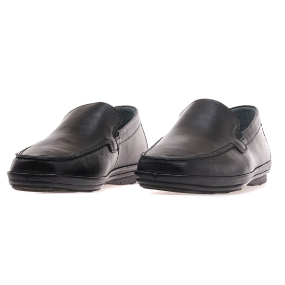 Мокасини IKOS 568-1/BLACK LTHR