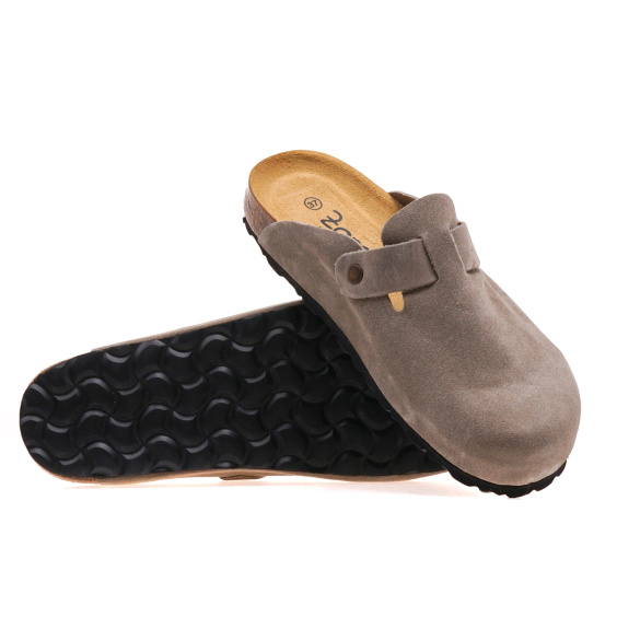 Шльопанці ZOMA 10415-009 VELOUR TAUPE