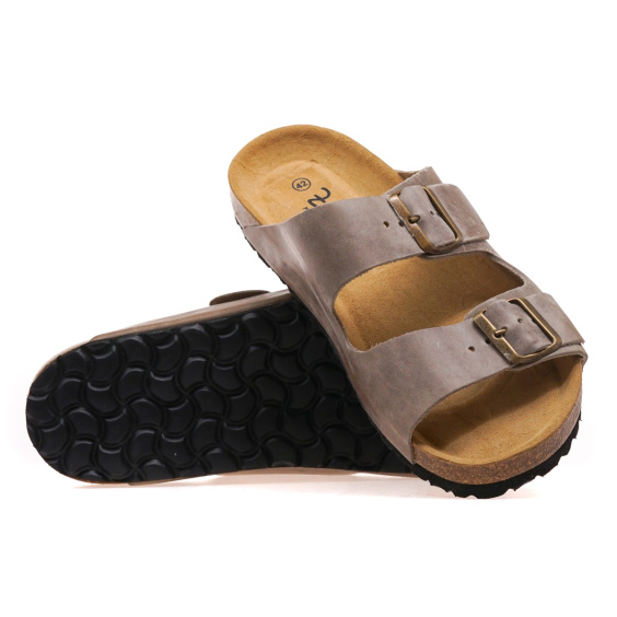 Шльопанці ZOMA 10251-001 CRAZY HORSE TAUPE